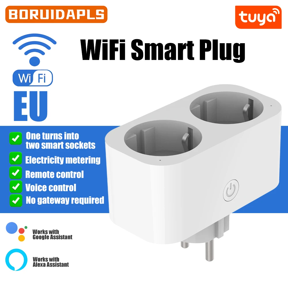 BORUIDAPLS WLAN-Smart-Steckdos – Timer Dual Outlet Bewertung und Preis